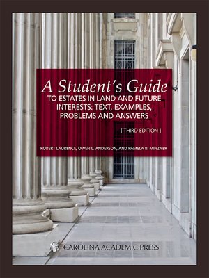 cover image of A Student's Guide to Estates in Land and Future Interests